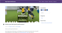 Desktop Screenshot of expertsportsperformance.com
